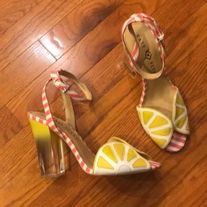 NEVER WORN KATY PERFY RARE HEELS 👠🍋